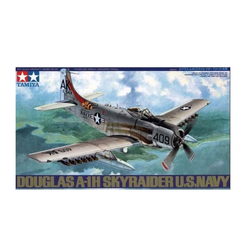 61058 - USN DOUGLAS A1-H SKYRAIDER 1/48