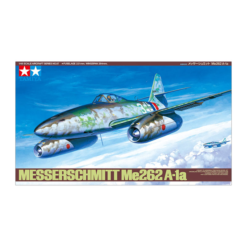 61087 - GER. MESSERSCHMITT ME262 A-1A 1/48