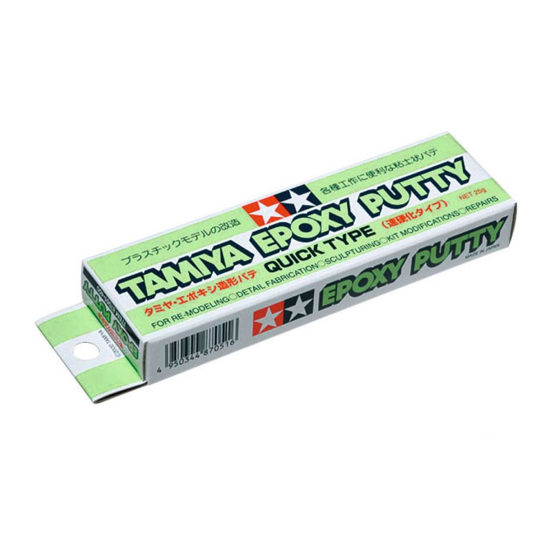 87051 - EPOXY PUTTY QUICK TYPE 25G 2COMP.