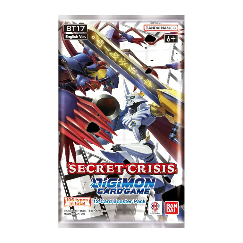 DIGIMON CARD GAME - SECRET CRISIS BOOSTER