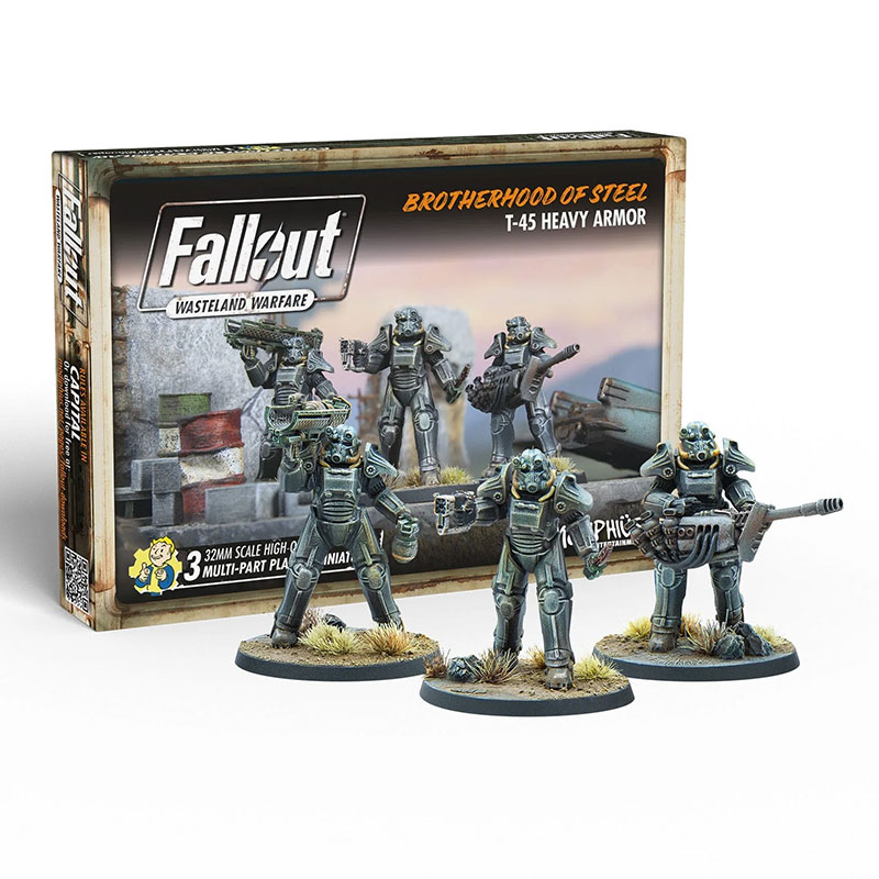 FALLOUT WASTELAND WARFARE: BROTHER OF STEEL HEAVY ARMOUR