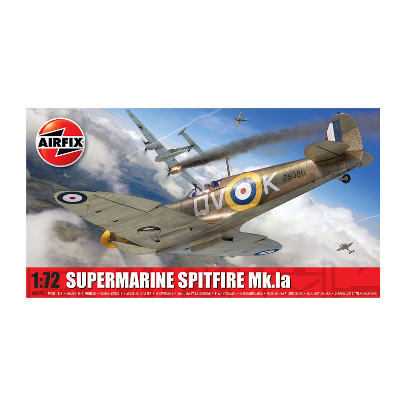 A01071C - SUPERMARINE SPITFIRE MK.IA 1/72