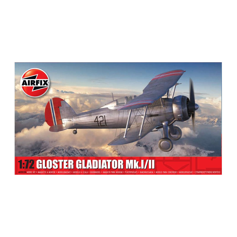 A02052B - GLOSTER GLADIATOR MK.I/MK.II 1/72