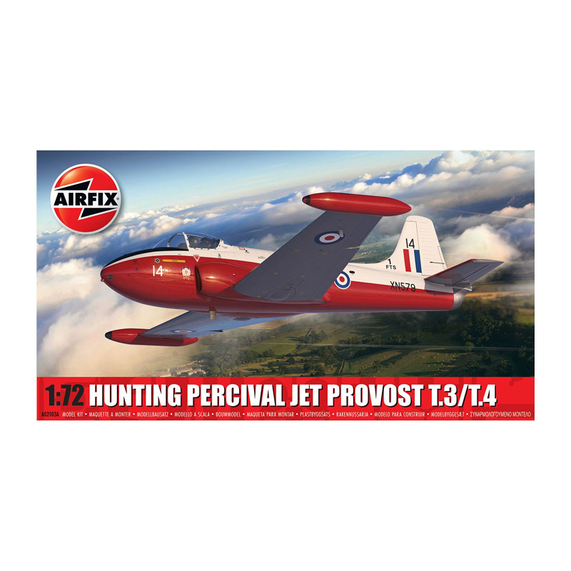 A02103A - HUNTING PERCIVAL JET PROVOST T.3/T.4 1/72