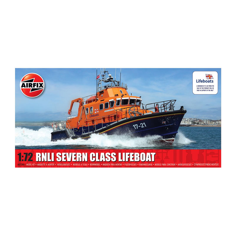 A07280 - RNLI SEVERN CLASS LIFEBOAT 1/72