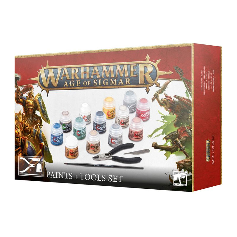 AGE OF SIGMAR: PAINTS+TOOLS