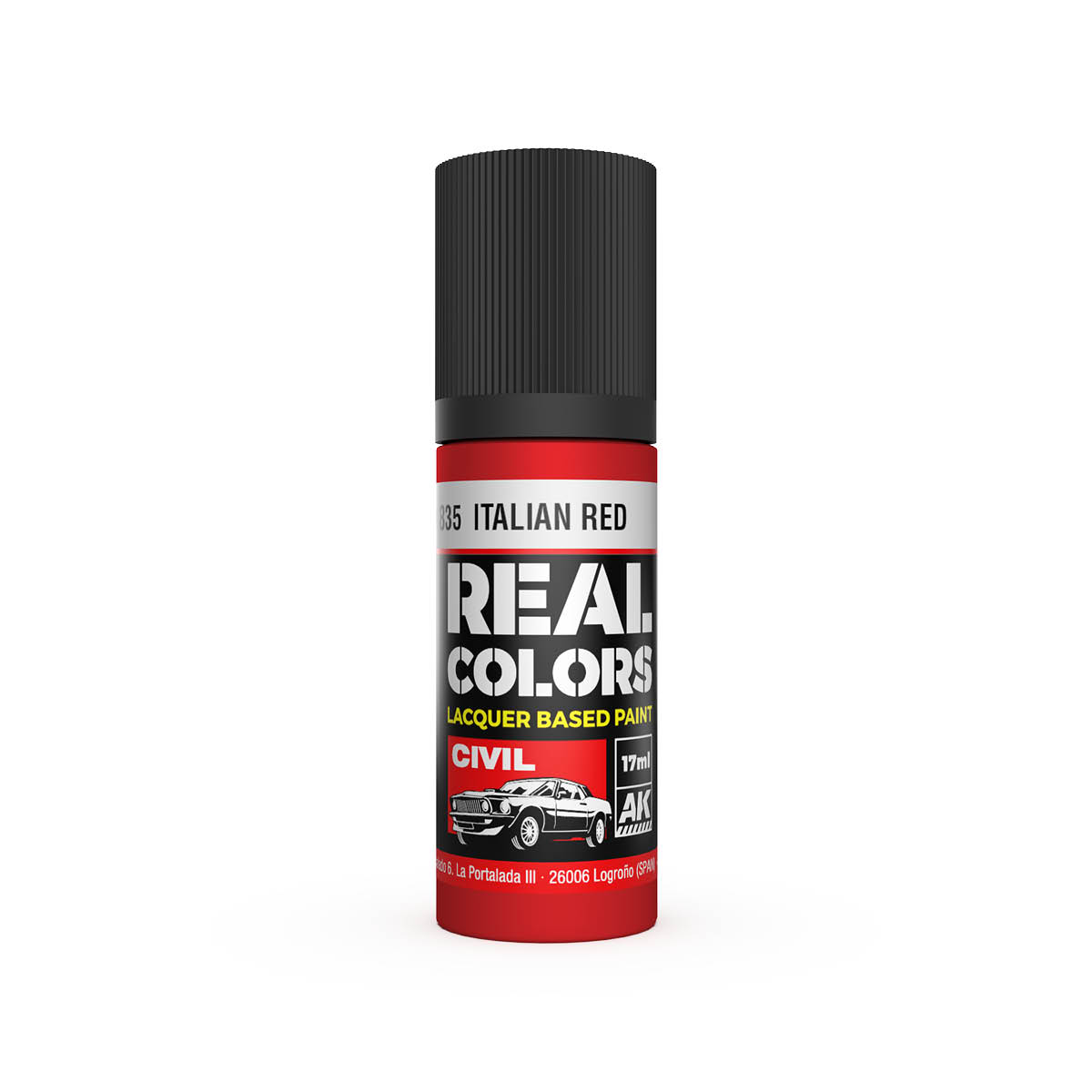 REAL COLOR - 835 - ITALIAN RED