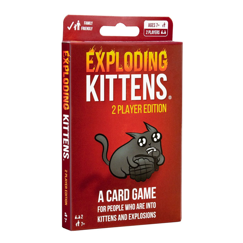 Exploding Kittens: 2-Player Version