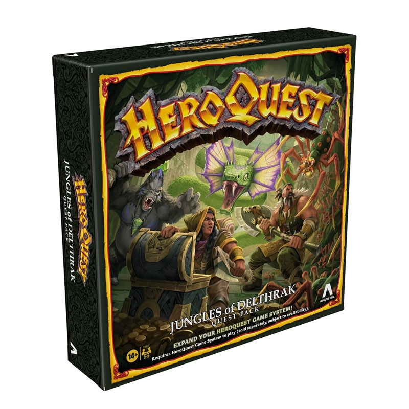 HEROQUEST: JUNGLES OF DELTHRAK QUEST PACK