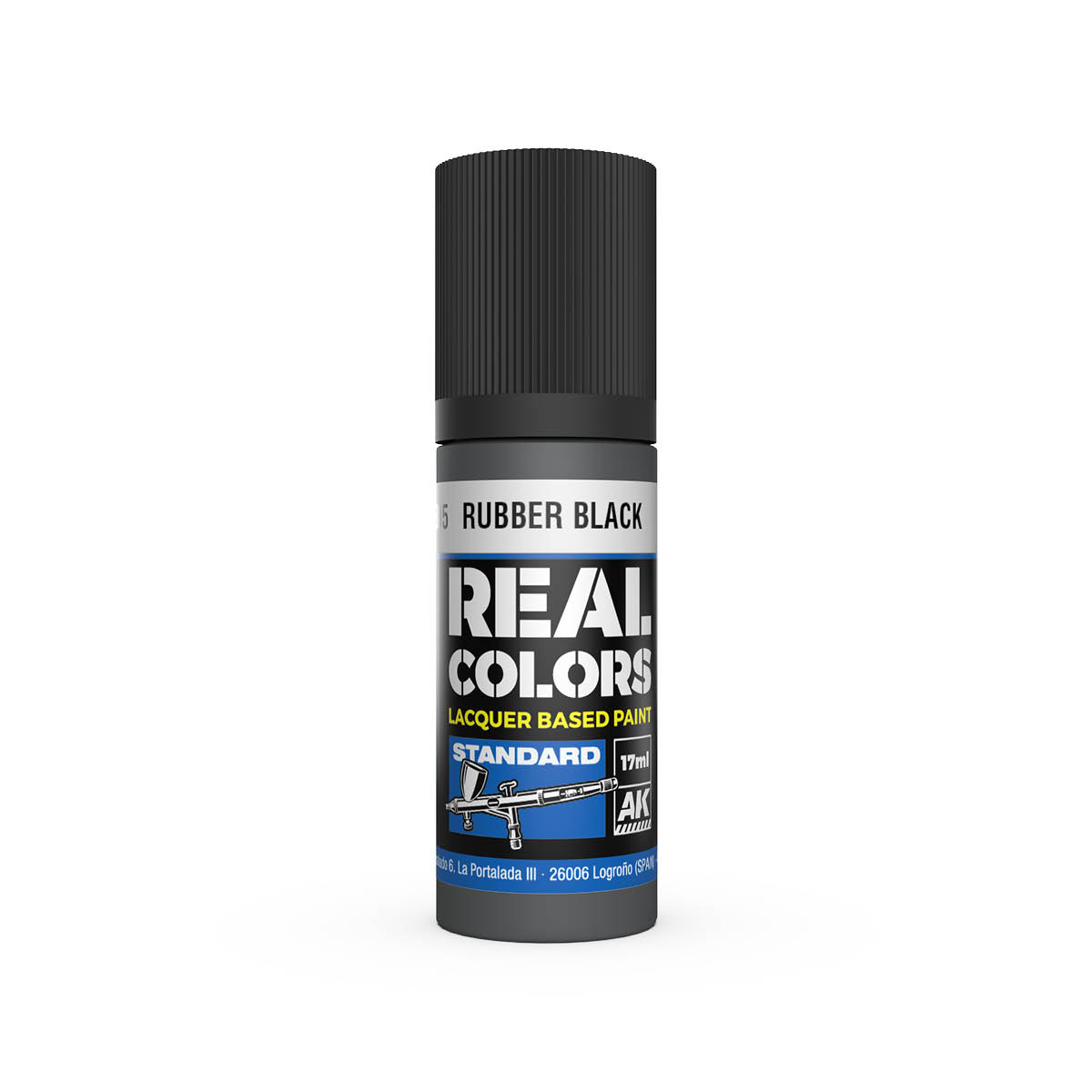 REAL COLOR - 805 - RUBBER BLACK