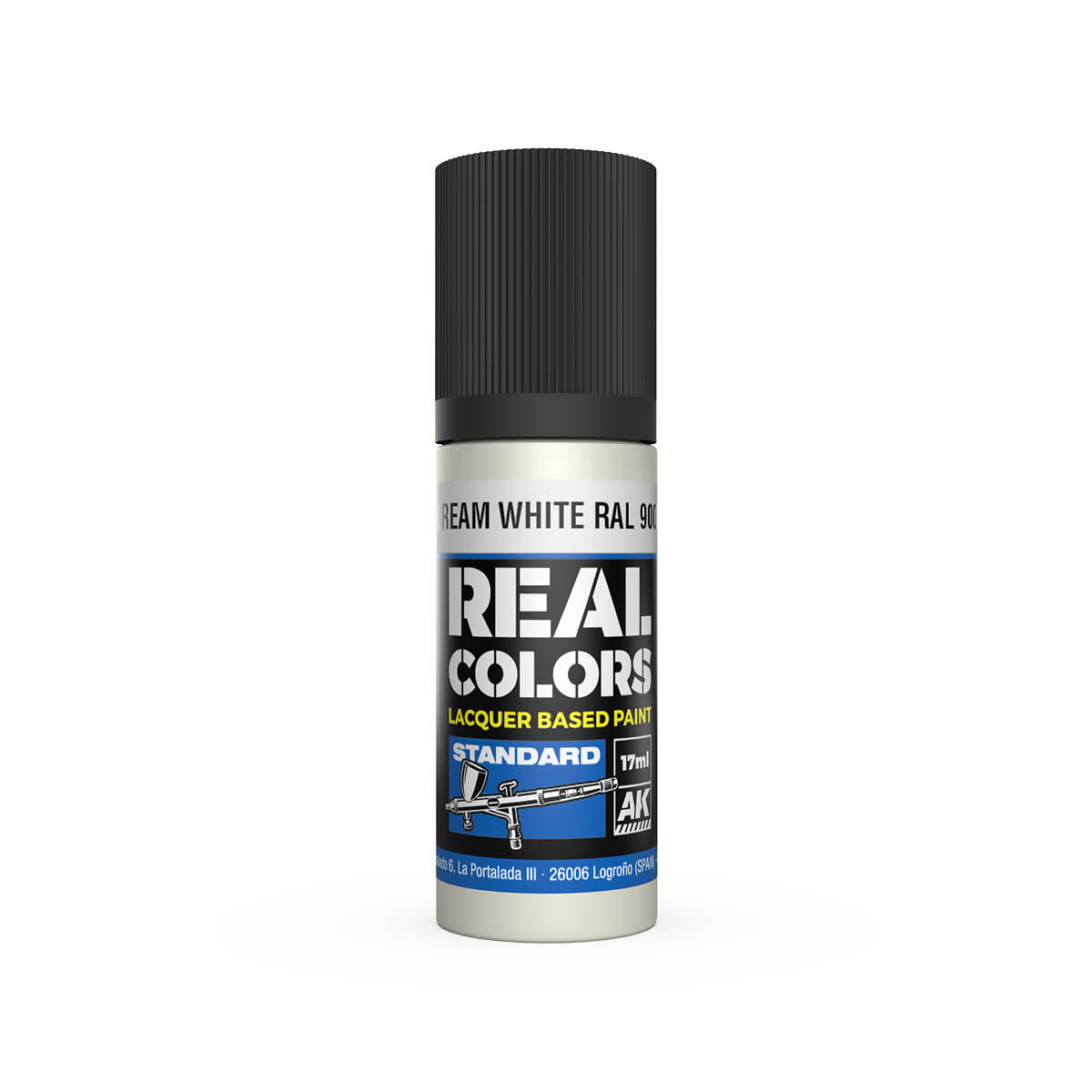 REAL COLOR - 807 - CREAM WHITE RAL 9001