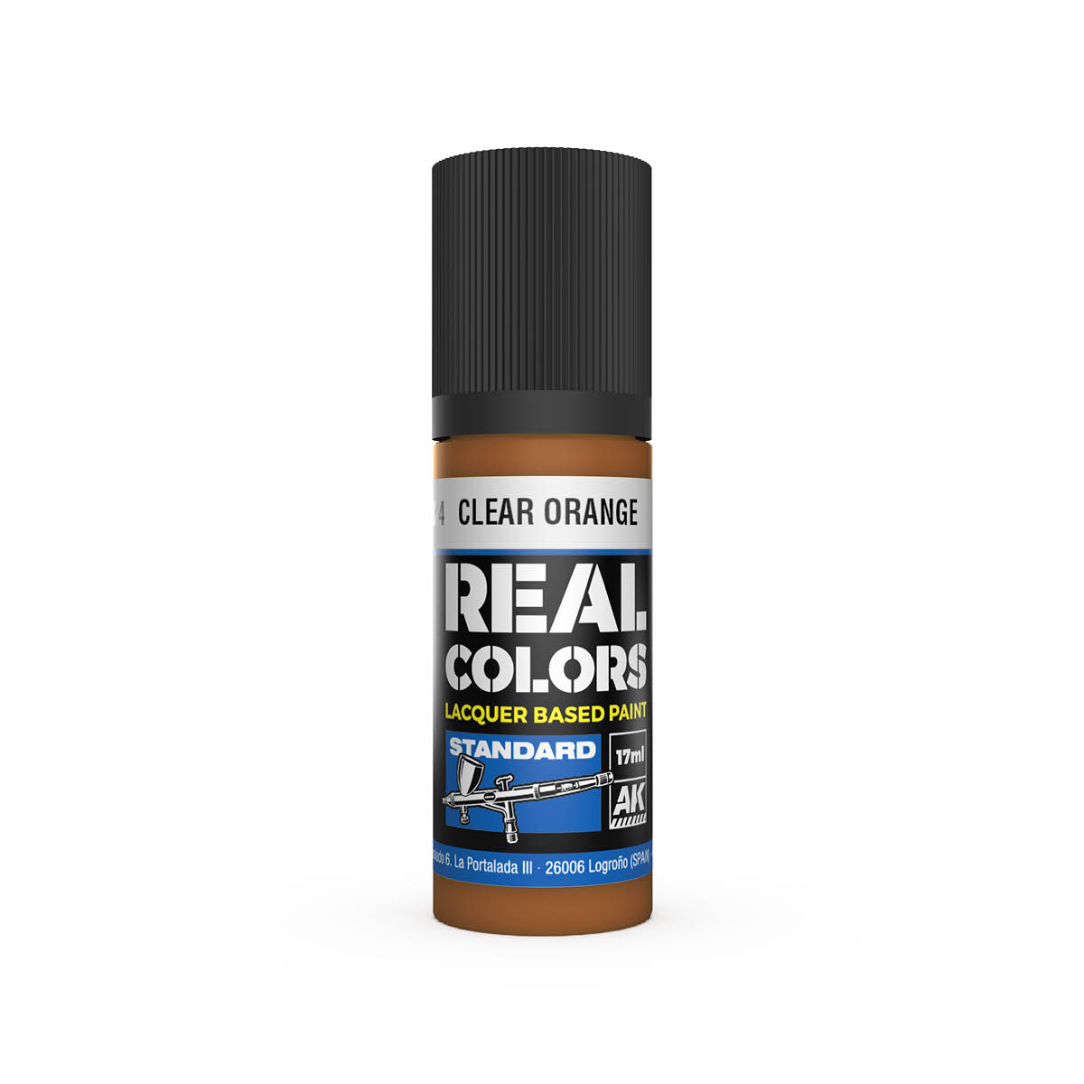 REAL COLOR - 824 - CLEAR ORANGE