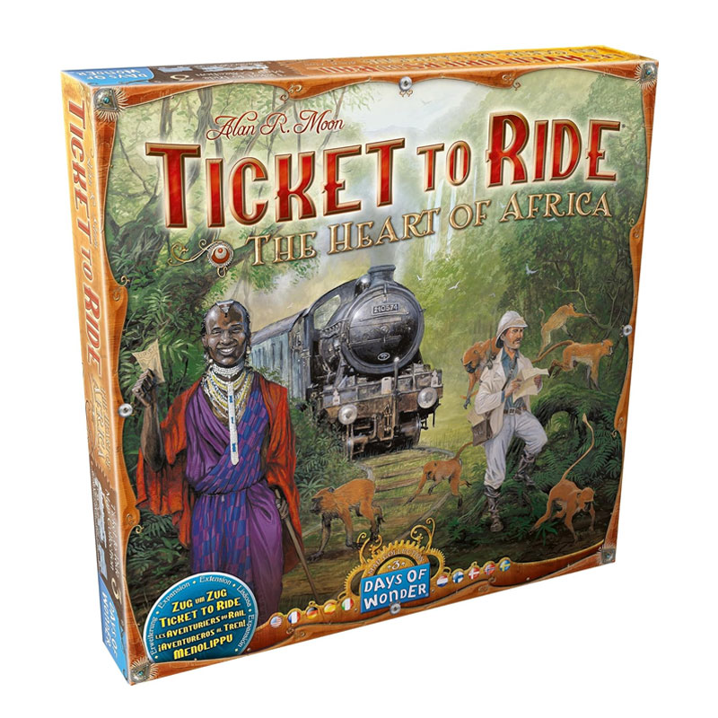 TICKET TO RIDE MAP COLLECTION 3: THE HEART OF AFRICA