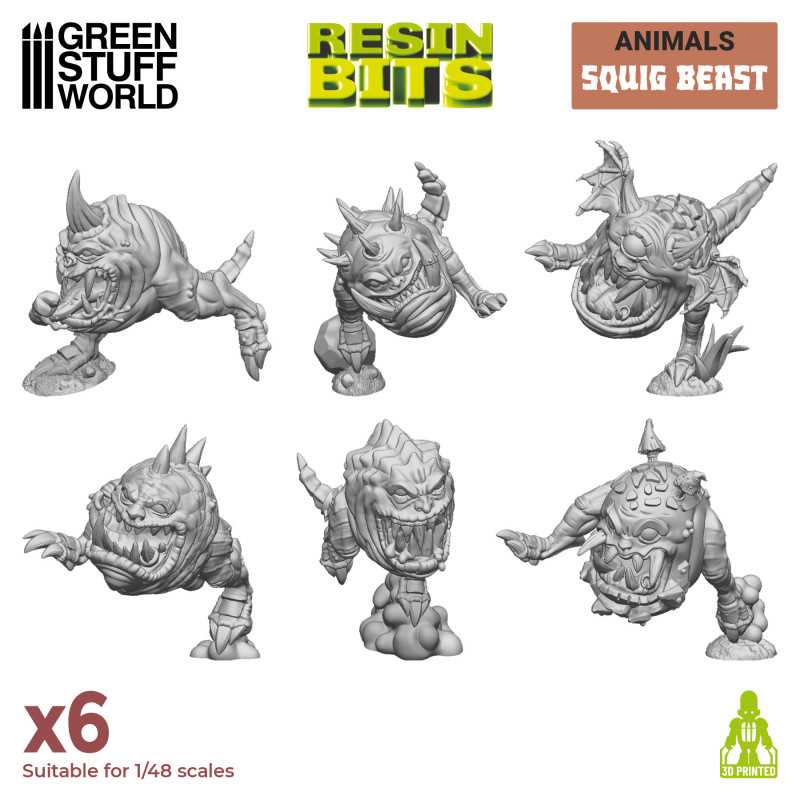 RESIN BITS - GARRAPATOS / SQUIG BEAST