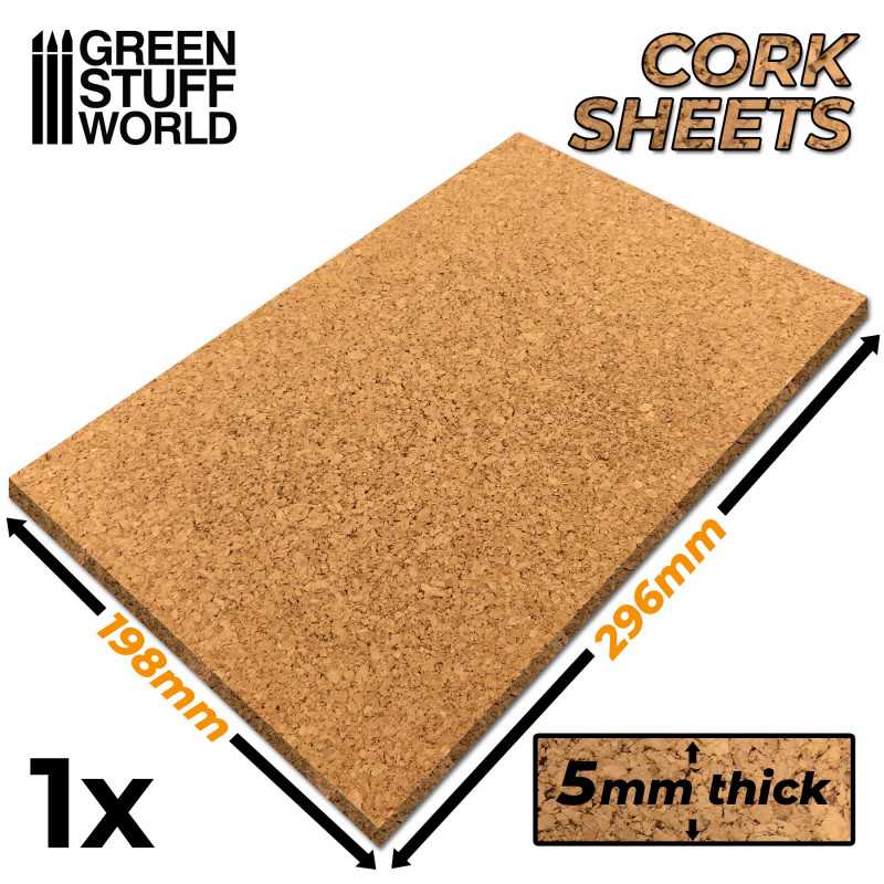 GSW: MODELLING - CORK SHEET A4