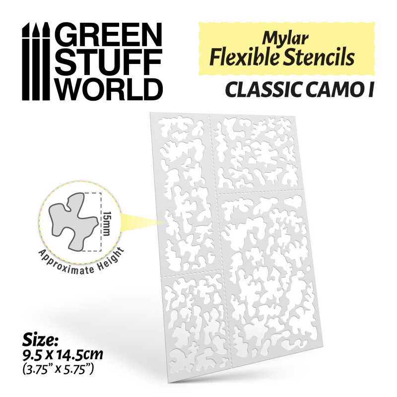 GSW: CLASSIC CAMO STENCILS 1