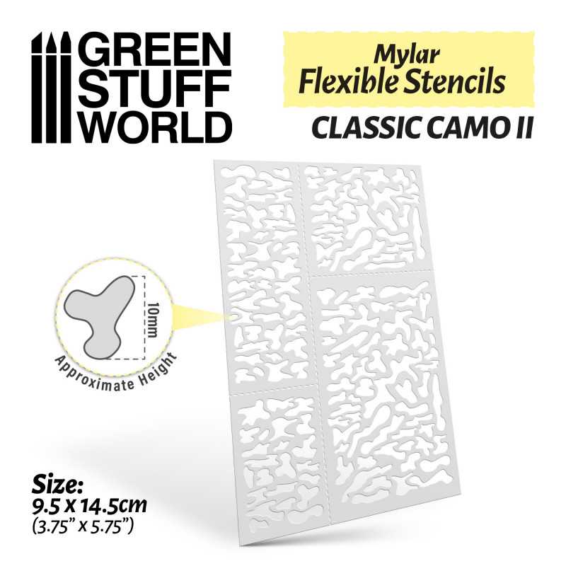 GSW: CLASSIC CAMO STENCILS 2