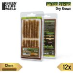 GRASS - STRIPES 12MM - DRY BROWN