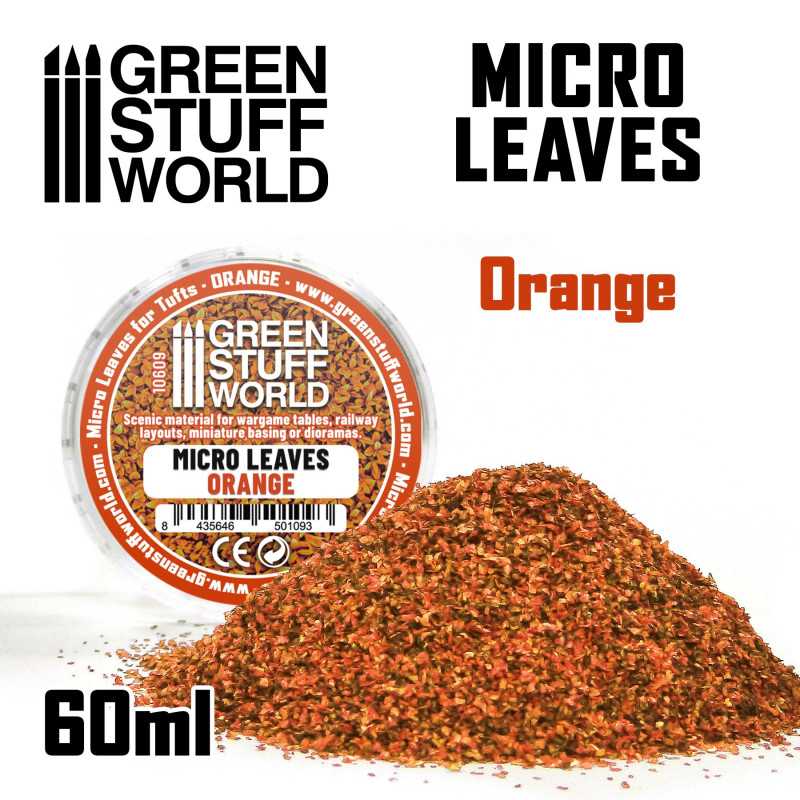 GSW: MICRO LEAVES - ORANGE MIX