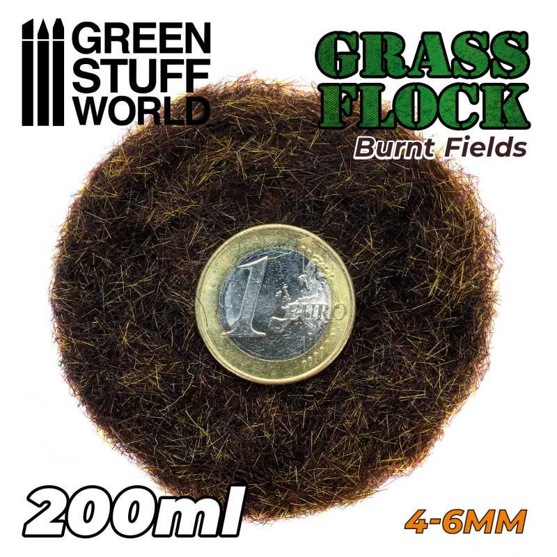 GSW: GRASS FLOCK - BURNT FIELDS 4-6MM