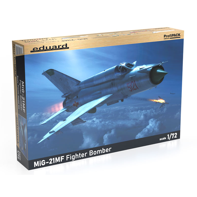 70142 - MIG-21 MF FIGHTER-BOMBER, PROFIPACK 1/72