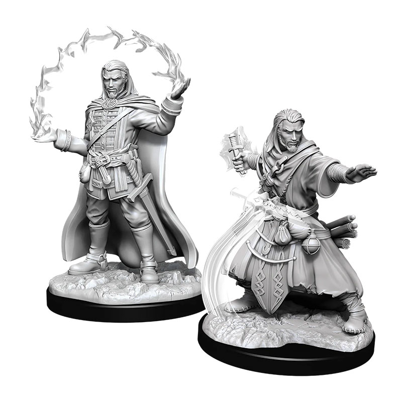 D&D NOLZUR'S - MALE HUMAN WIZARD