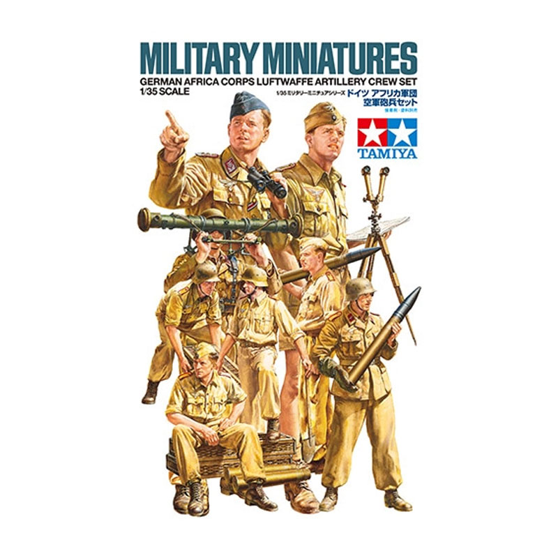 35343 - AFRICA LUFTWAFFE ART CREW 1/35