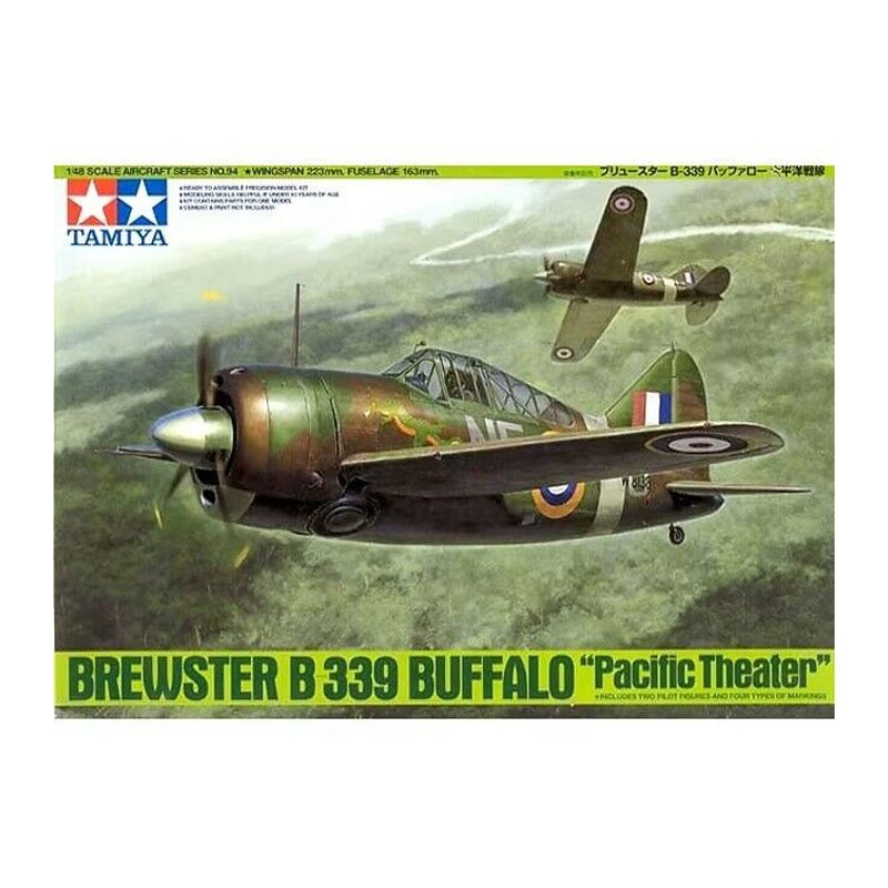 61094 - USN BREWSTER B-339 BUFFALO P.T. 1/48