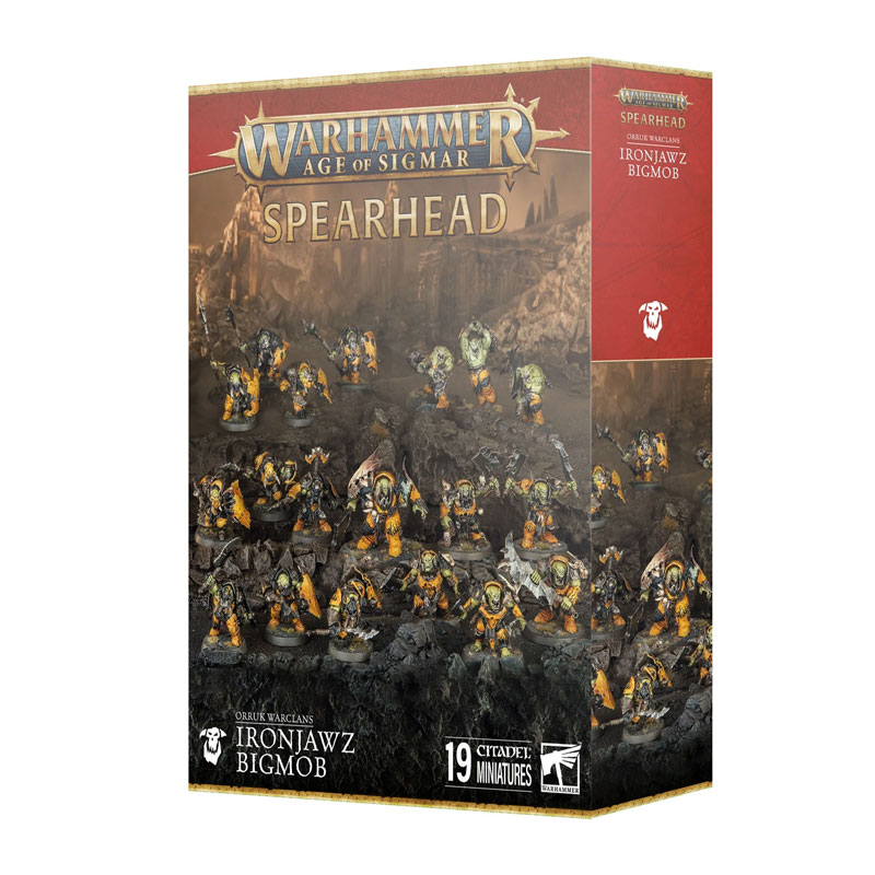SPEARHEAD: ORRUK WARCLANS IRONJAWZ BIGMOB