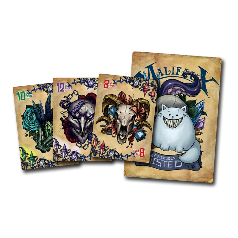 MALIFAUX 3RD EDITION - FATE DECK SERIOUSLY TWISTED