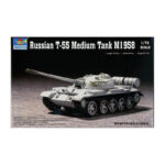 07282 - RUSSIAN T-55 MEDIUM TANK M1958 1/72