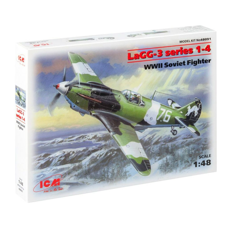 48091 - LAGG-3 SERIES 1-4 WWII 1/48