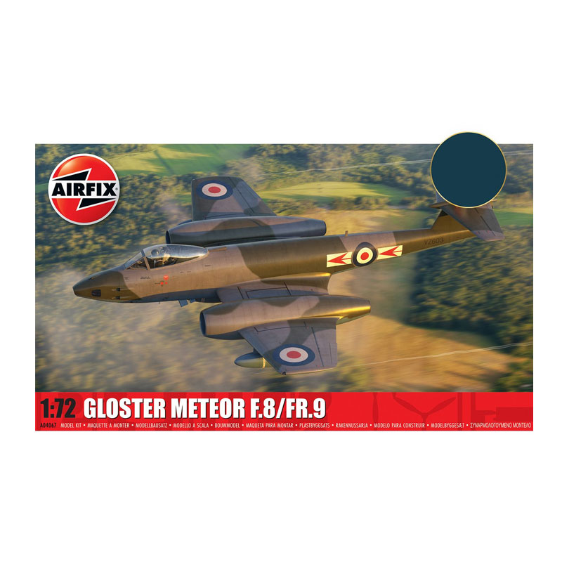 A04067 - GLOSTER METEOR F.8/FR.9 1/72