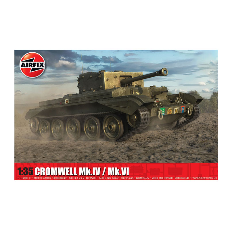 A1384 - CRUISER MK VIII A27M CROMWELL MK IV MK VI 1/35