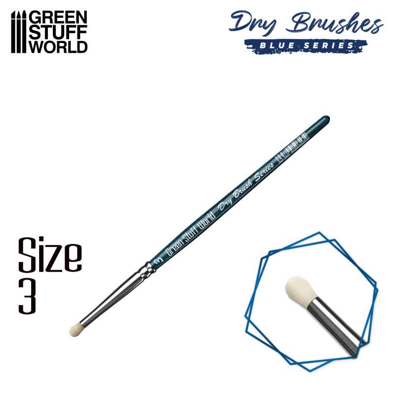 BRUSH - ROUND BRUSH - SIZE #3 DRY BRUSH