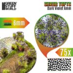 TUFTS - DARK VIOLET SHRUB TUFT