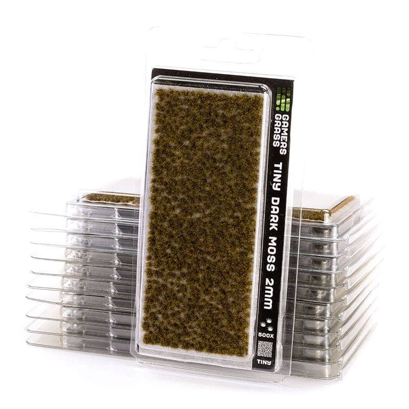 TUFTS - TINY TUFTS DARK MOSS TINY