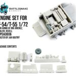 AFV: ENGINE SET FOR T-54/55 1/72