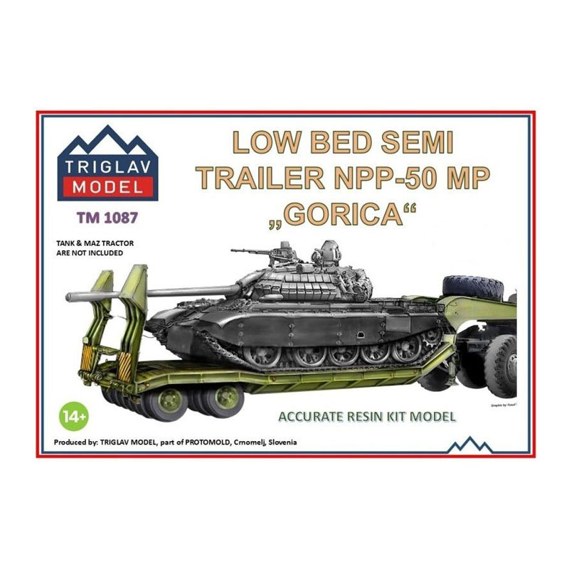1085 SEMI TRAILER NPP-50 MP "GORICA" 1/35
