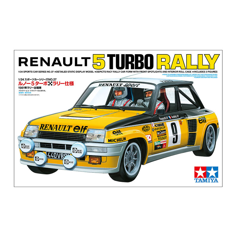 24027 - RENAULT 5 TURBO 1975 RALLY 1/24