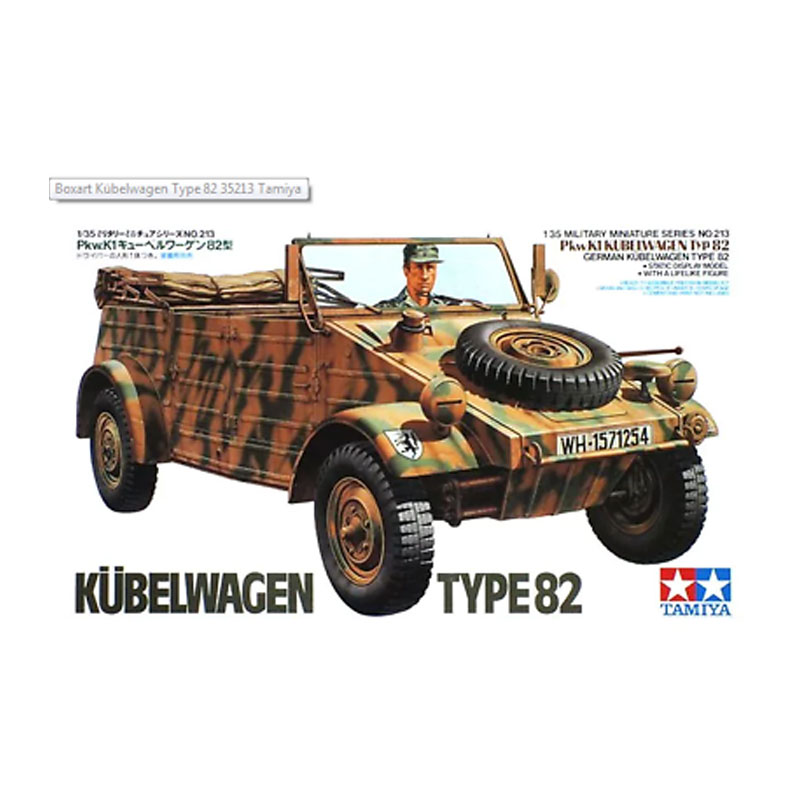 35213 - GERMAN PKW.K1 KÜBELWAGEN TYP82 1/35