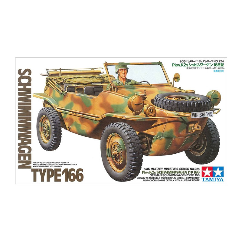 35224 - GER. SCHWIMMWAGEN TYP 166 1/35