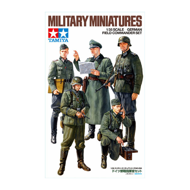 35298 - FIG-SET GER. FIELD COMMANDER 1/35