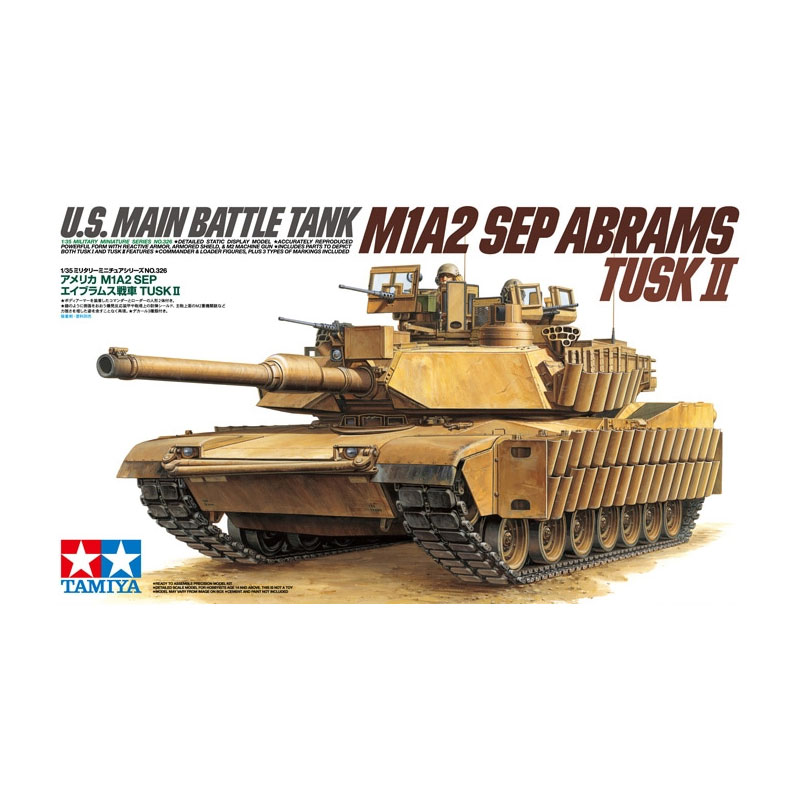35326 - U.S. M1A2 SEP ABRAMS TUSK II 1/35