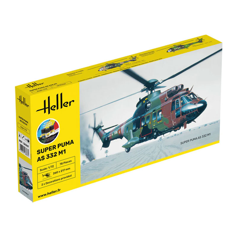 56367 - STARTER KIT SUPER PUMA AS 332 M1 1/72