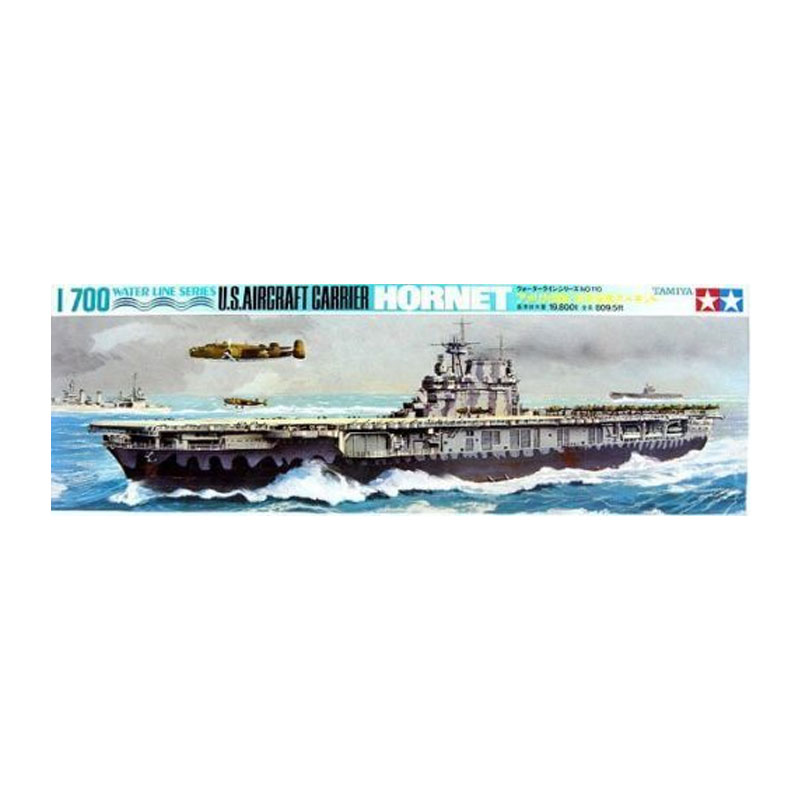 77510 - US AIRCRAFT CARRIER HORNET 1/700