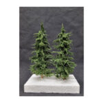 SPRUCE SET 2 PCS 15 CM D.GREEN