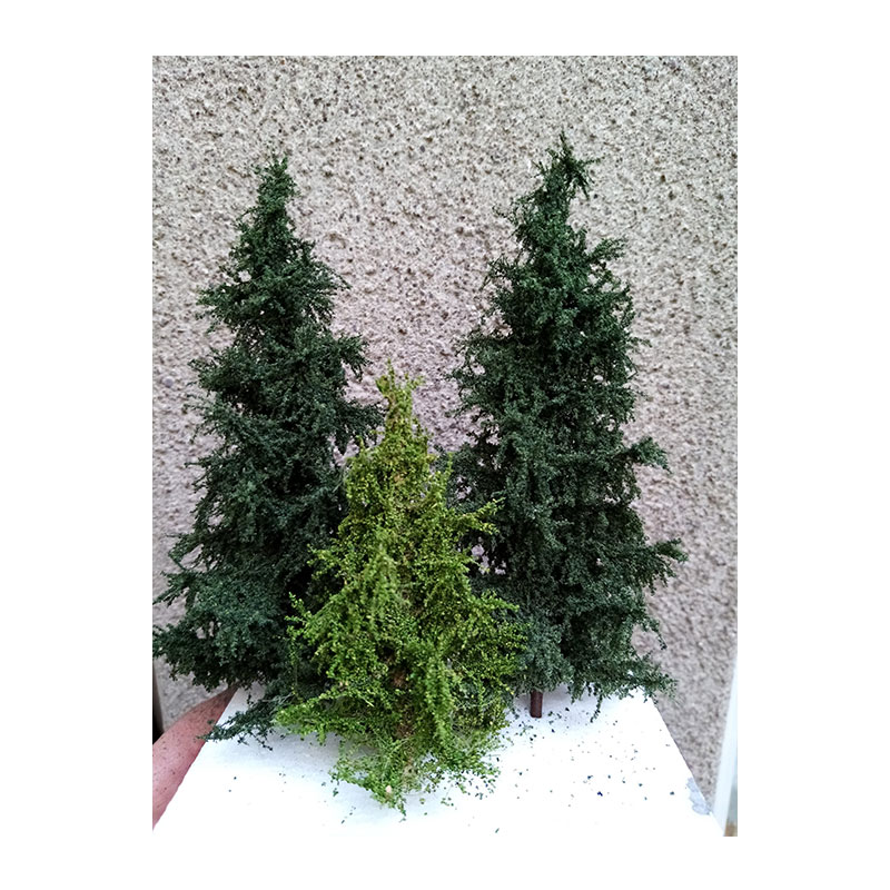 SPRUCE SET 3PCS GREEN 2*15CM+10CM