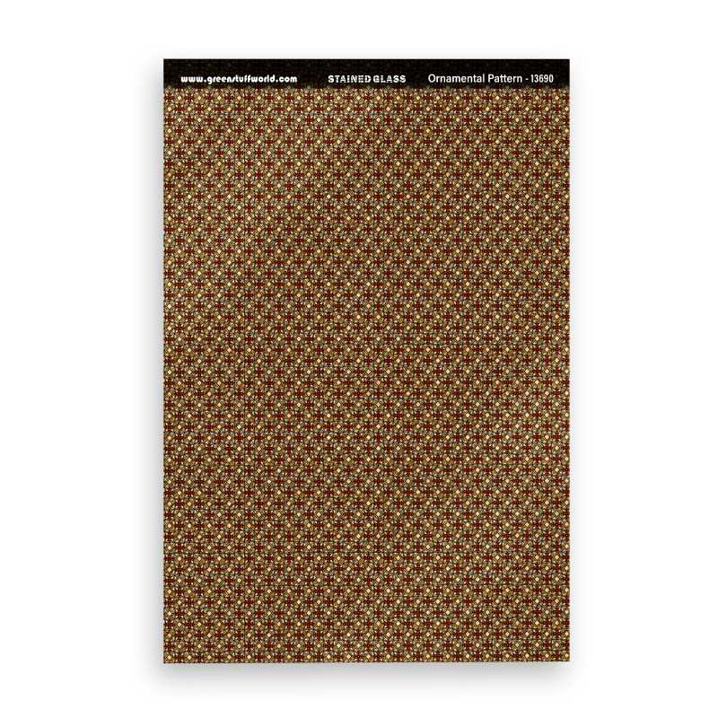 STAINED GLASS - ORNAMENTAL PATTERN