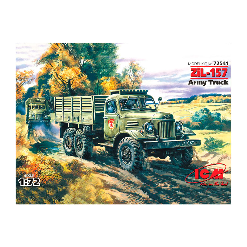 72541 - RUSSIAN MILITARY TRUCK ZIL-157 1/72